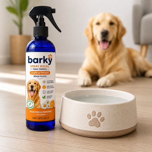 Barky Spray Bucal para Perros 250 ml | Aliento Fresco